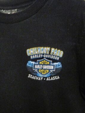 Harley-Davidson 2007 Wolf Skagway Alaska T-Shirt, Medium